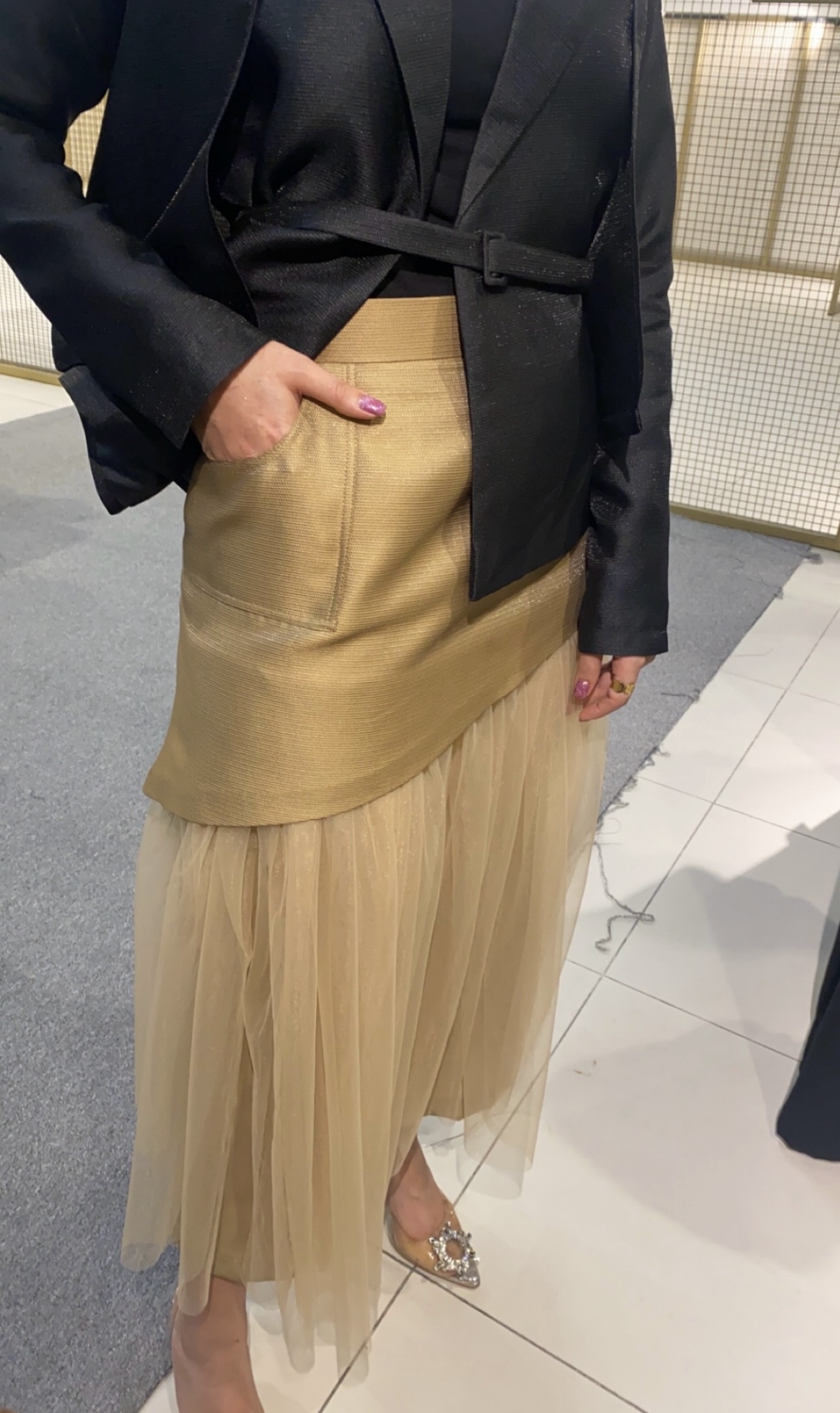 italian Tulle skirt #206 - الصورة 3