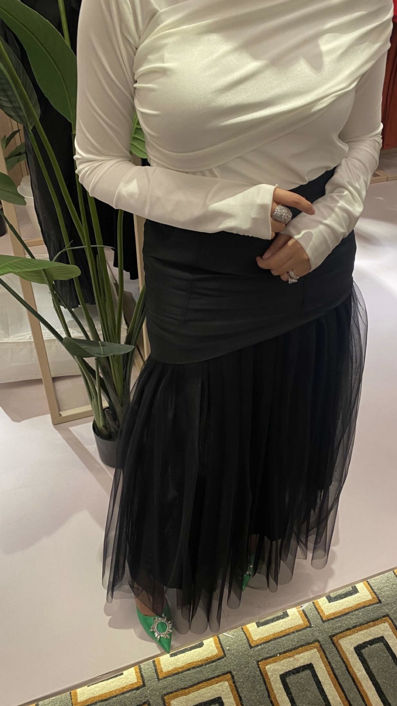 italian Tulle skirt #206 - الصورة 2