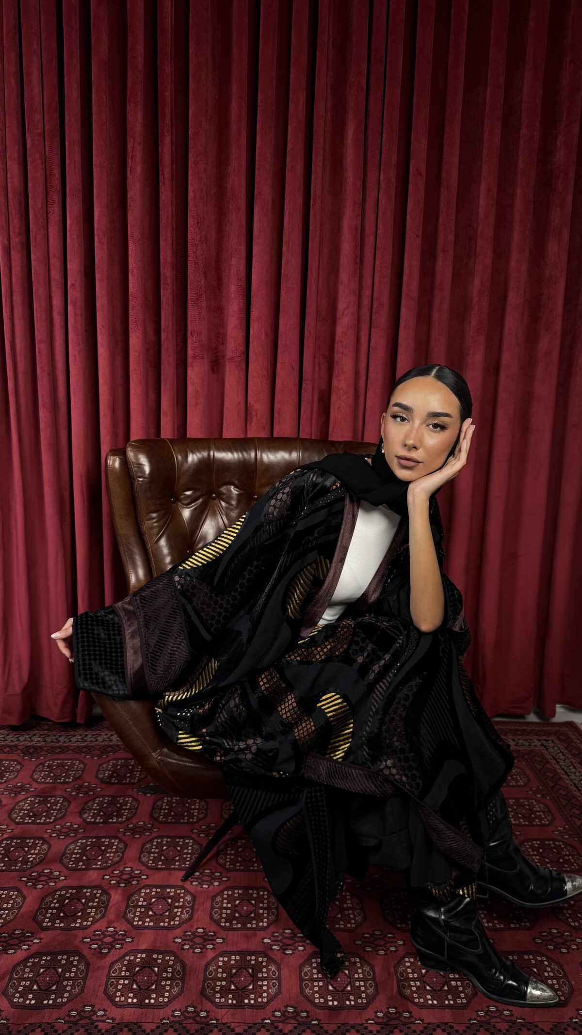 Polkadot yellow besht