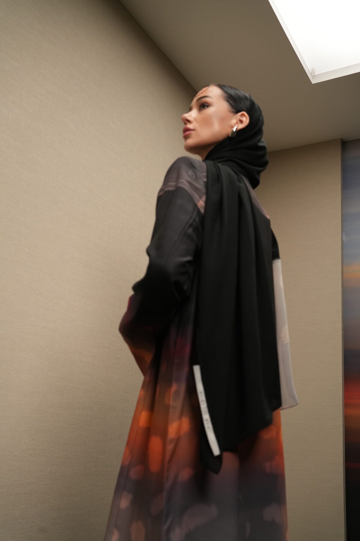 Fawn Horizon Abaya Black
